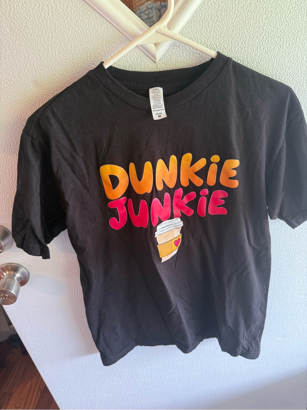 Dunkie Junkie Women's Black Graphic Tee